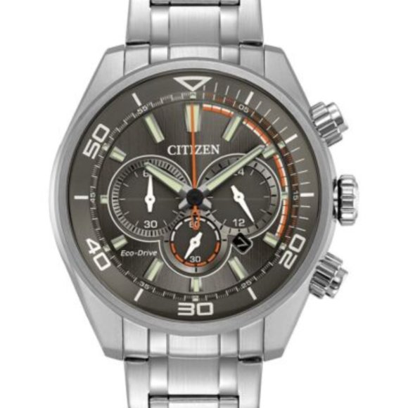 Citizen Silver Tone 45mm Watch